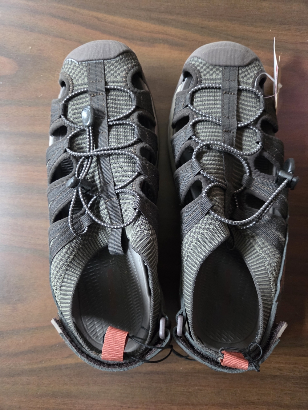 Eddie Bauer Olive Brown Men's Outdoor Sandals